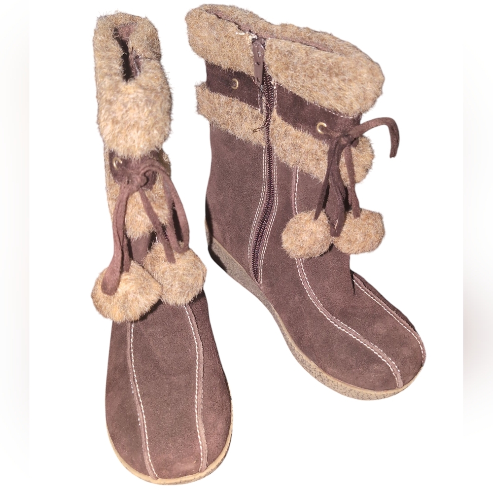 G.H. Bass Wedge Boots